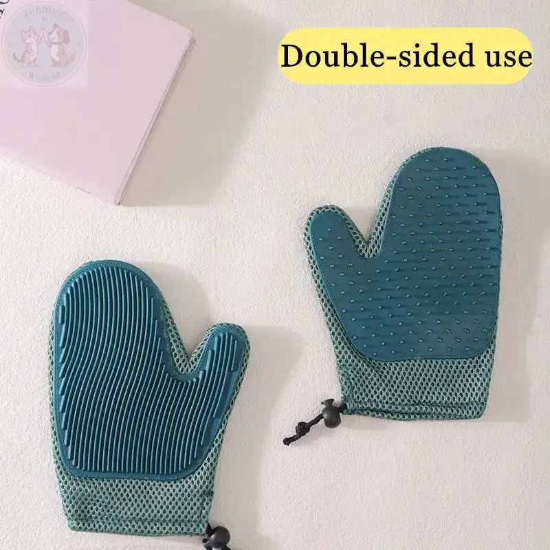dog grooming glove