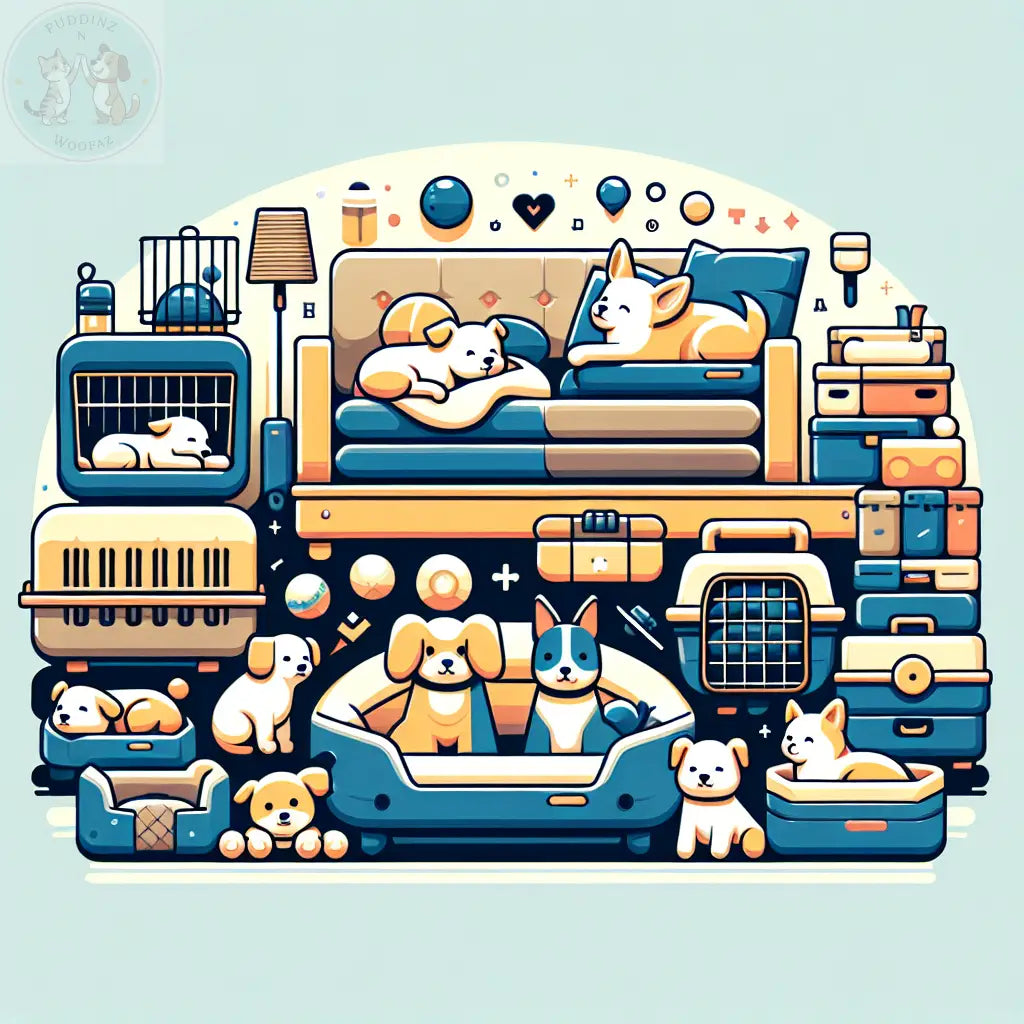 Best-Portable-Dog-Beds-for-Small-Breeds Puddinz n Woofaz