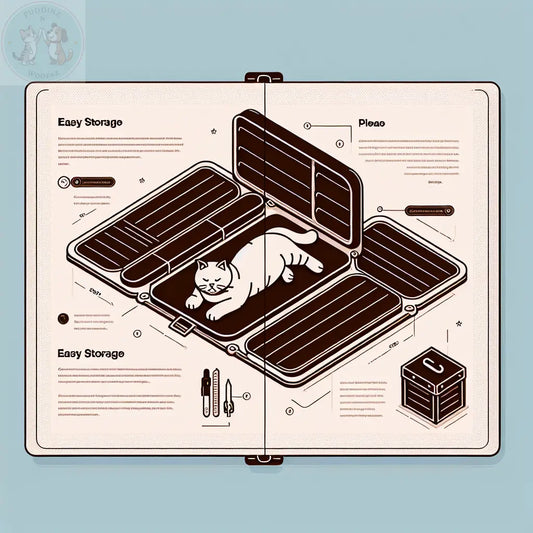 Collapsible-Cat-Mats-for-Easy-Storage Puddinz n Woofaz