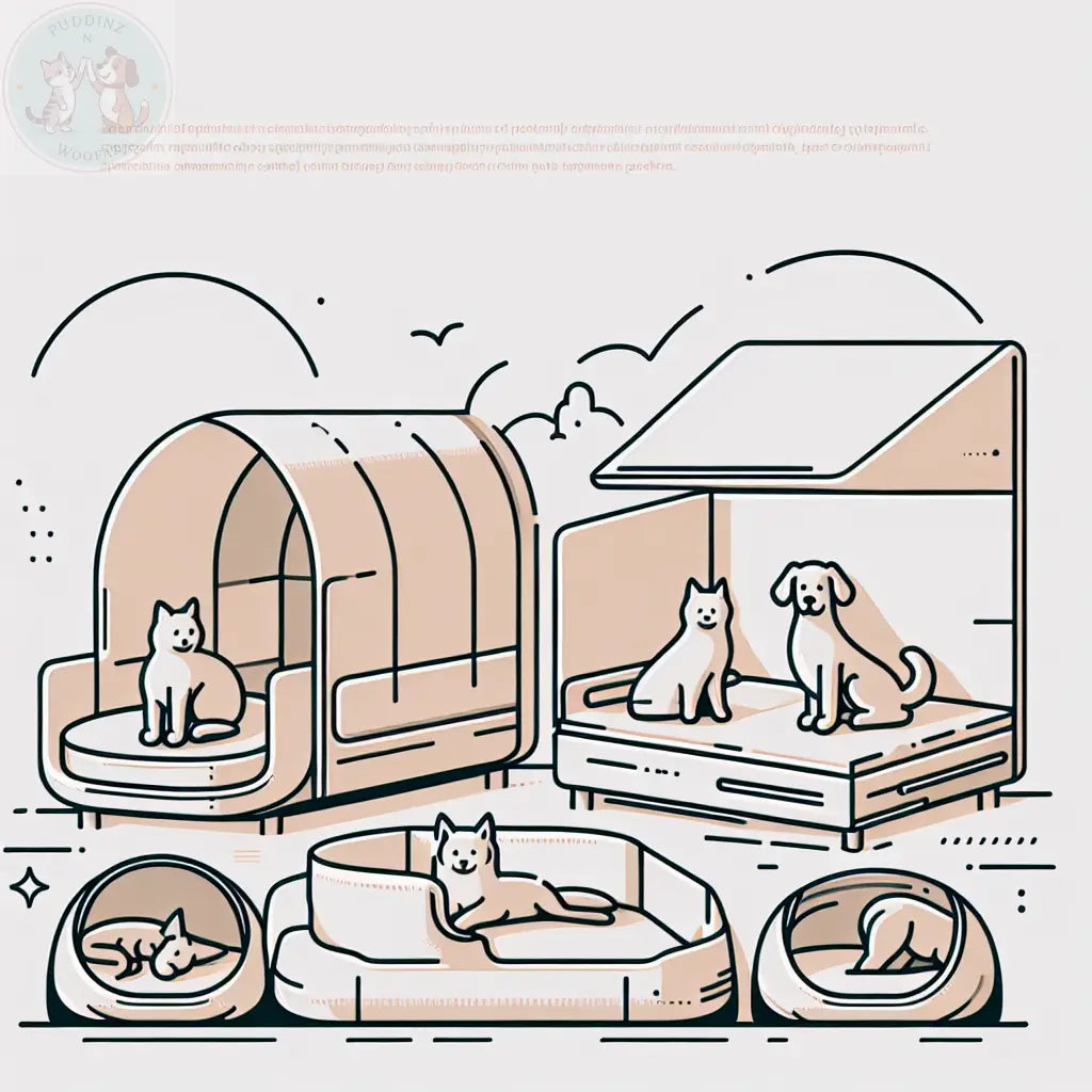 Collapsible Pet Beds for Temporary Living