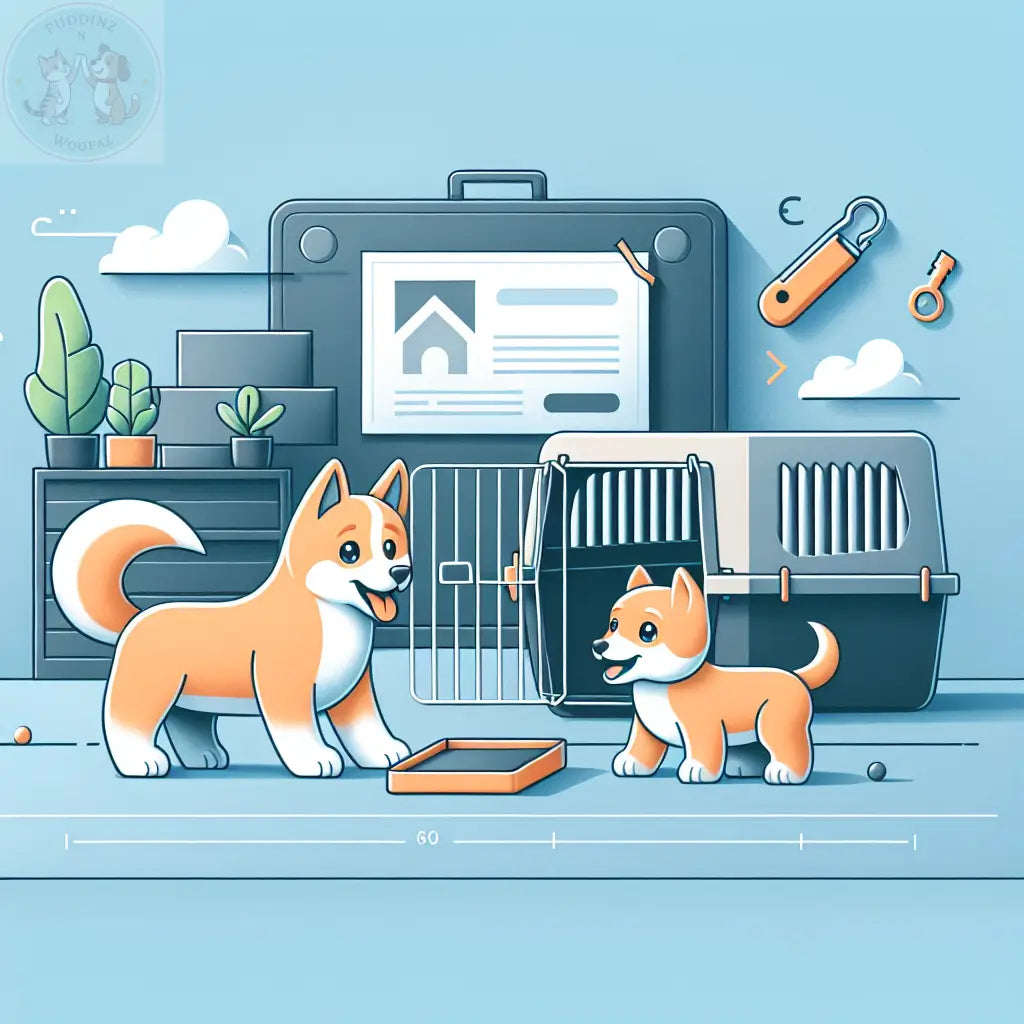 Foldable-Dog-Beds-for-Crate-Training-Success Puddinz n Woofaz