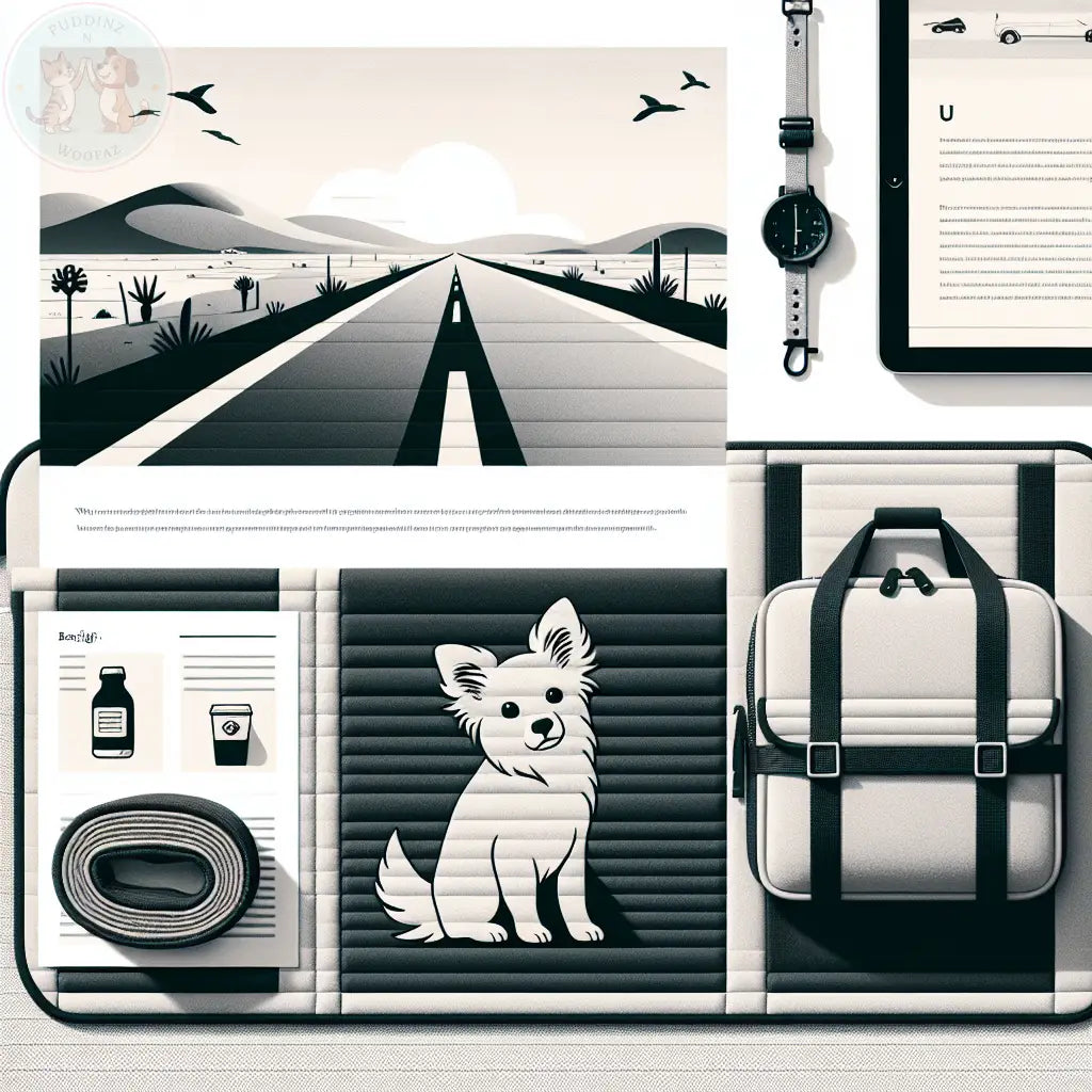 Foldable Pet Mats: The Ultimate Travel Companion Puddinz n Woofaz