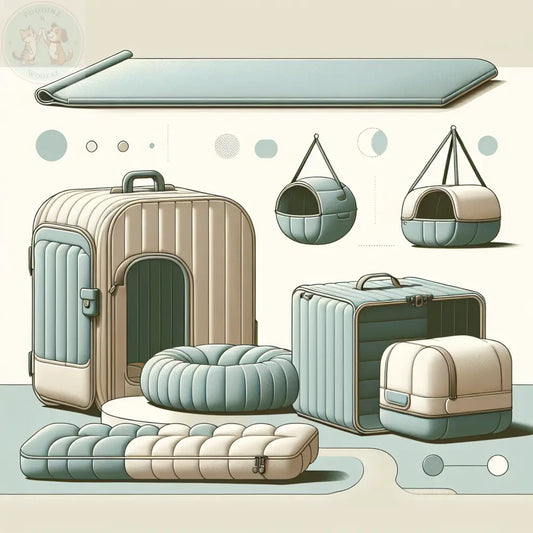 Portable-Pet-Comfort-Top-Travel-Bed-Options Puddinz n Woofaz