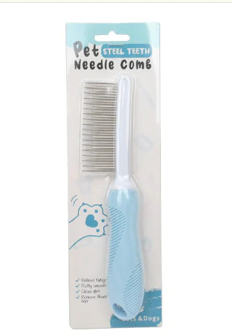 Pet Grooming Needle Comb for Cleaning Fur (Single Piece)