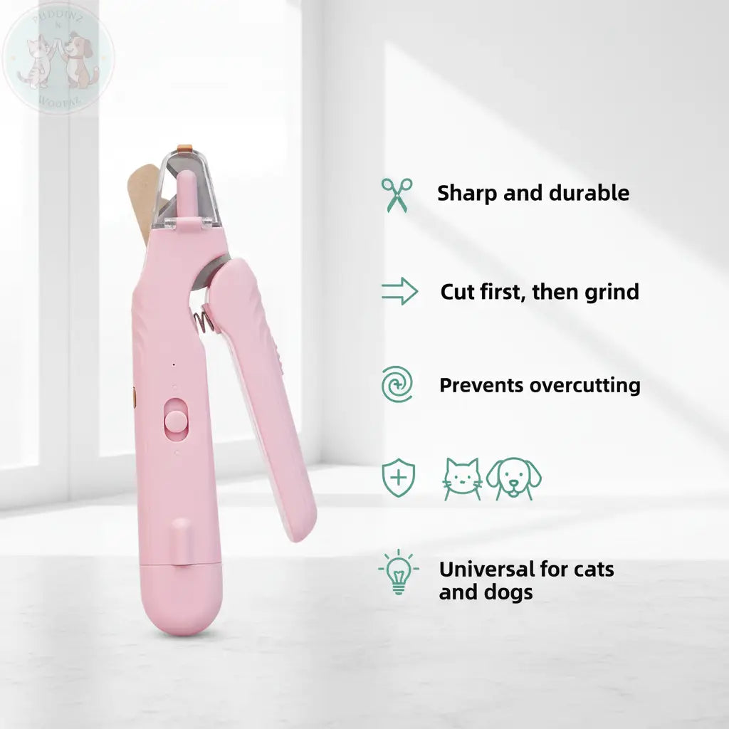 Premium Pet Nail Clipper Infographic