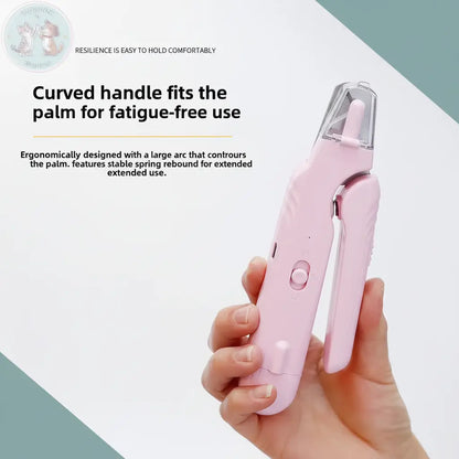 Ergonomic Comfort Handle Infographic - Diagonal Layout