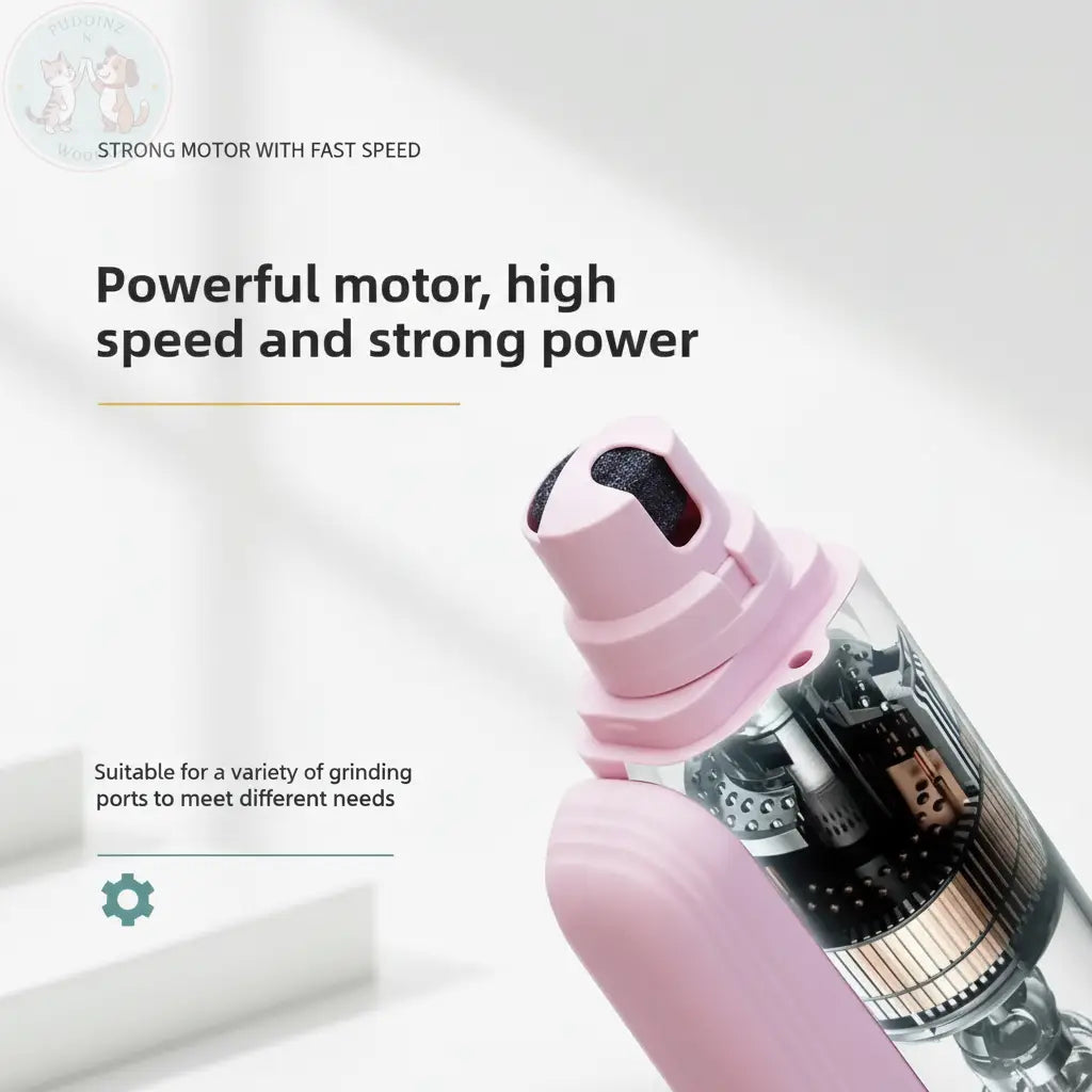 Powerful Motor Feature Infographic - Vertical Layout