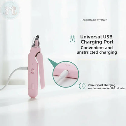 Premium pet fountain USB charging infographic