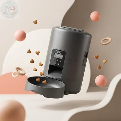 Automatic Pet Feeder with Timer & Portion Control Puddinz n Woofaz   Puddinz n Woofaz