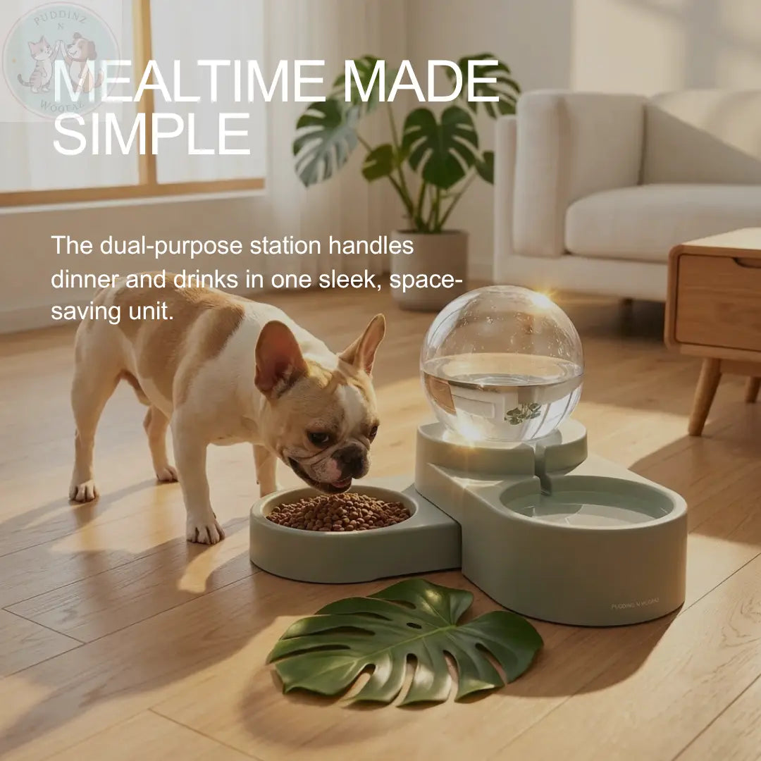 Automatic Pet Water Dispenser –|Self-Filling Fountain for Dogs and Cat Puddinz n Woofaz   Puddinz n Woofaz