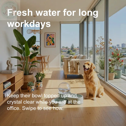 Automatic Pet Water Dispenser –|Self-Filling Fountain for Dogs and Cat Puddinz n Woofaz   Puddinz n Woofaz