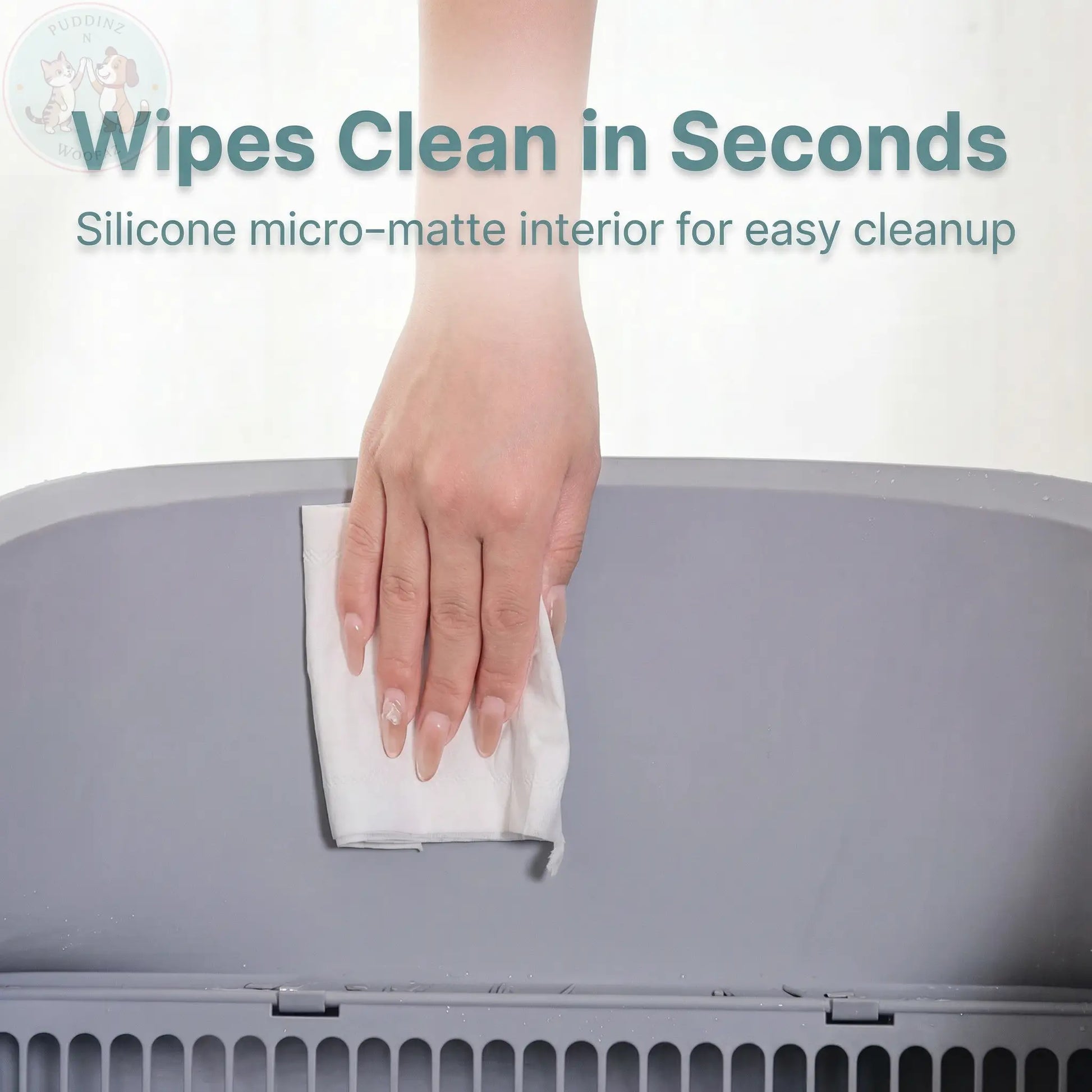 Automatic Self-Cleaning Cat Litter Box - Smart Odor Control Puddinz n Woofaz  Pet accessories Puddinz n Woofaz