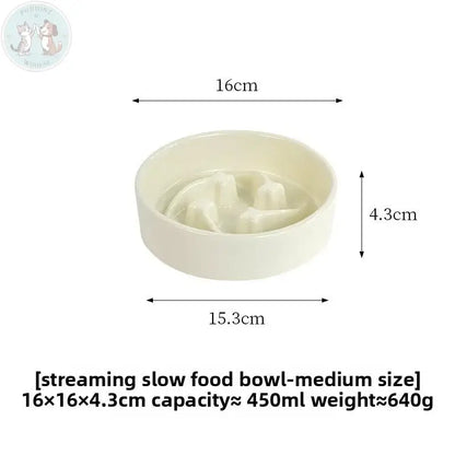 Ceramic Slow Feeder Dog Bowl - Teal Treasur Puddinz n Woofaz  Pet accessories Puddinz n Woofaz