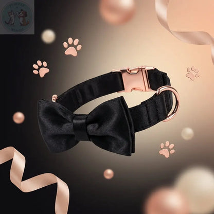 Dog Bow Tie Collar – Adjustable Pet Collar with Metal Buckle for dogs Puddinz n Woofaz   Puddinz n Woofaz