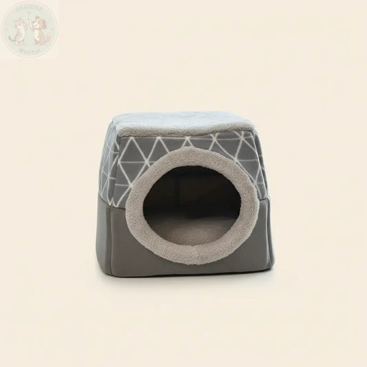Premium product shot of Dog Cat Bed House – 2-in-1 Cave & Cushion for Cozy Pets