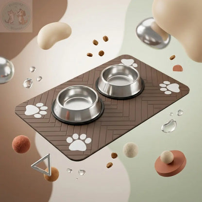 Dog Feeding Mat – Waterproof Non-Slip Pet Food Mat Puddinz n Woofaz   Puddinz n Woofaz