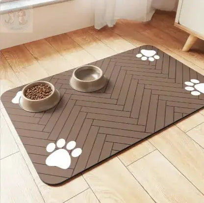 dog feeding mat