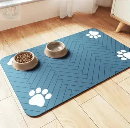 dog feeding mat