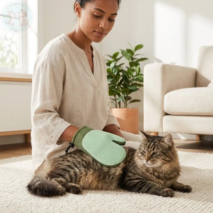 Dog Grooming Glove – Pet Hair Removal & Massage Glove for Dogs and Cat Puddinz n Woofaz   Puddinz n Woofaz