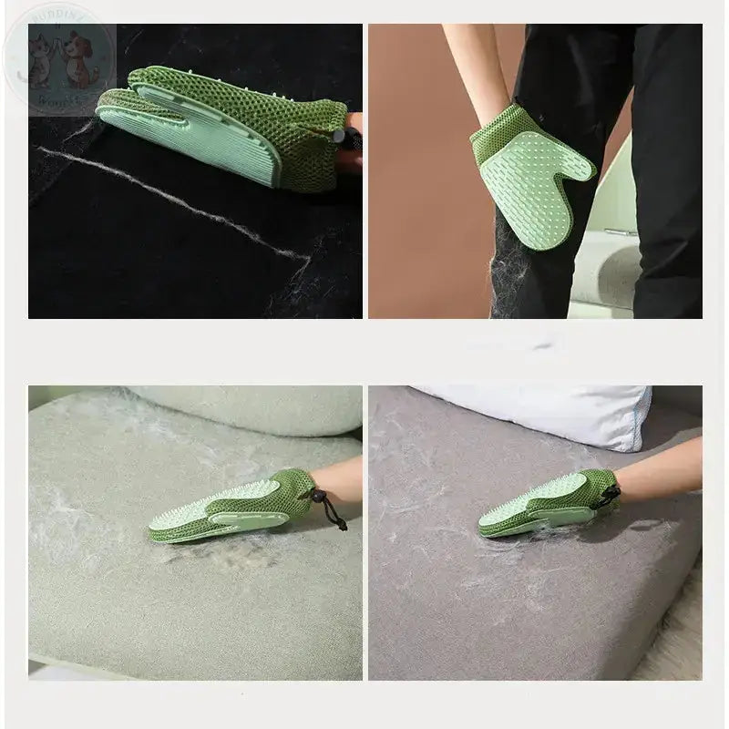 dog grooming glove