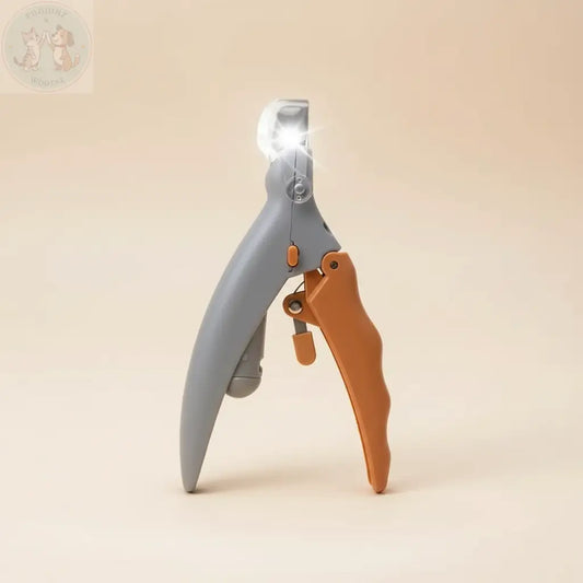 Premium product shot of Dog Nail Clippers with LED Light & Safety Guard