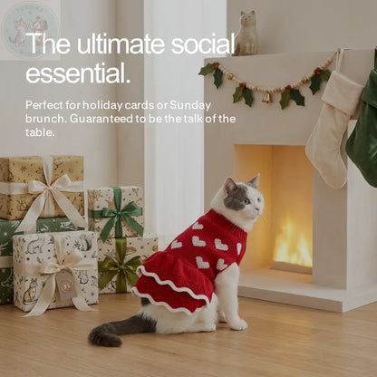 Dog Princess Dress – Festive Christmas & Holiday Outfit for Small Dogs Puddinz n Woofaz   Puddinz n Woofaz