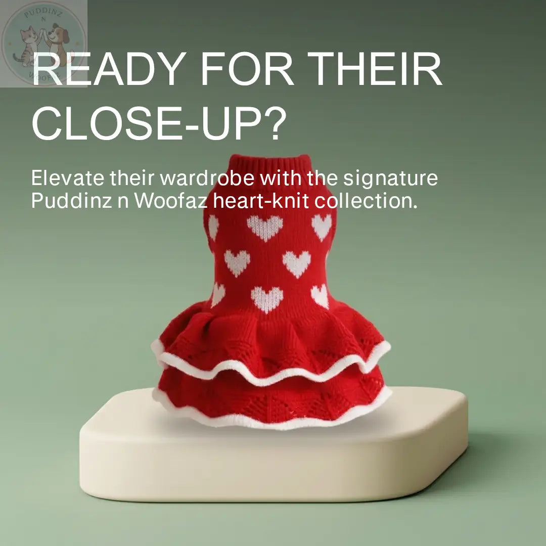 Dog Princess Dress – Festive Christmas & Holiday Outfit for Small Dogs Puddinz n Woofaz   Puddinz n Woofaz