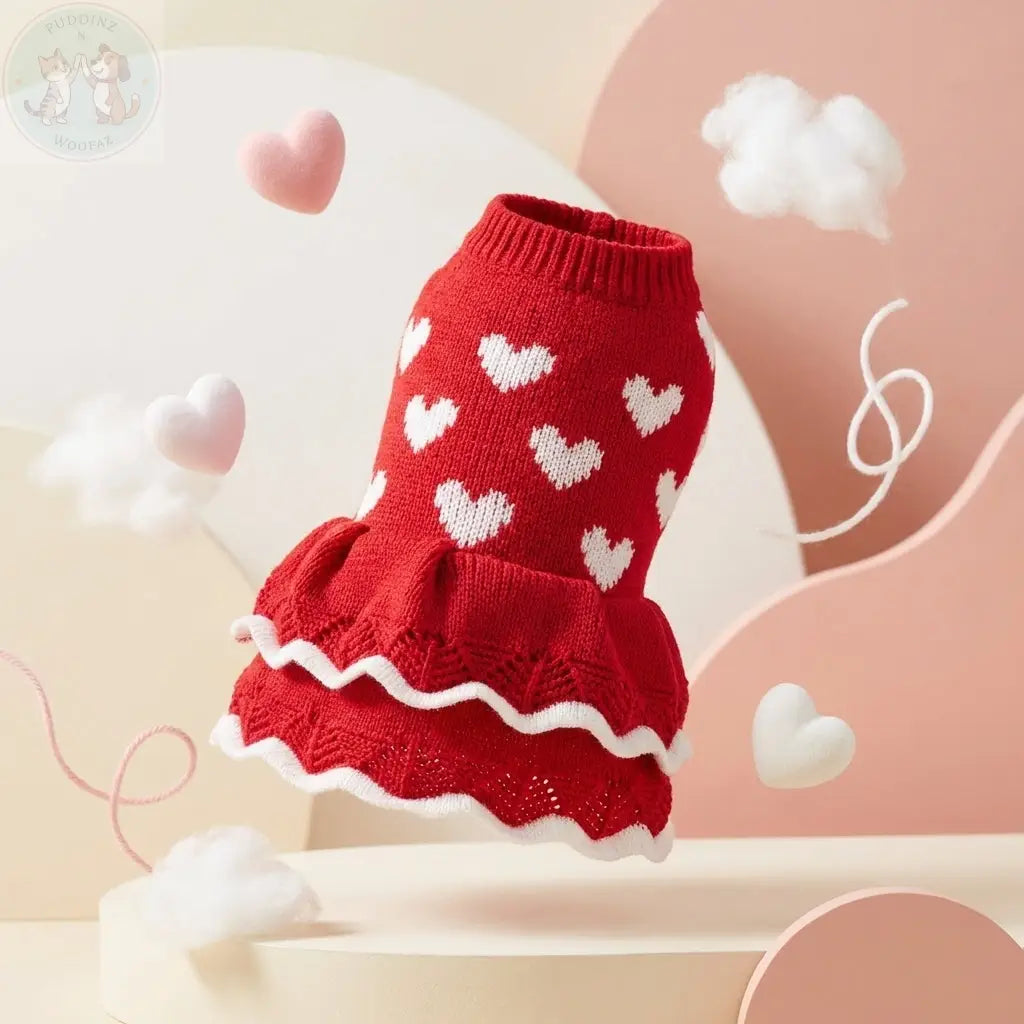 Dog Princess Dress – Festive Christmas & Holiday Outfit for Small Dogs Puddinz n Woofaz   Puddinz n Woofaz