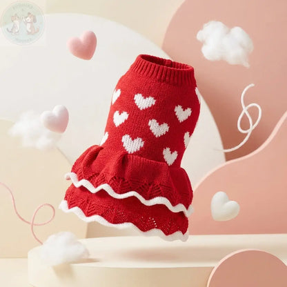 Dog Princess Dress – Festive Christmas & Holiday Outfit for Small Dogs Puddinz n Woofaz   Puddinz n Woofaz