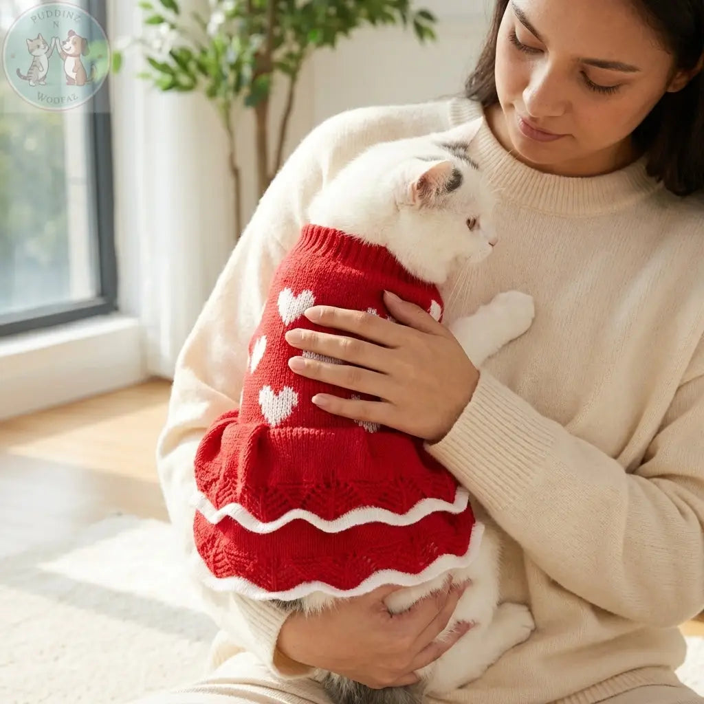 Dog Princess Dress – Festive Christmas & Holiday Outfit for Small Dogs Puddinz n Woofaz   Puddinz n Woofaz