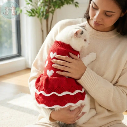 Dog Princess Dress – Festive Christmas & Holiday Outfit for Small Dogs Puddinz n Woofaz   Puddinz n Woofaz