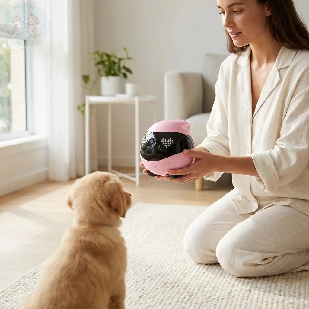 Enabot EBO AIR2 Pet Camera Robot - 2K Home Security Puddinz n Woofaz  Pet accessories Puddinz n Woofaz