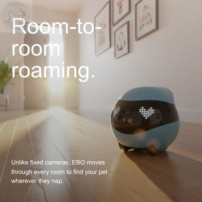 Enabot EBO AIR2 Pet Camera Robot - 2K Home Security Puddinz n Woofaz  Pet accessories Puddinz n Woofaz
