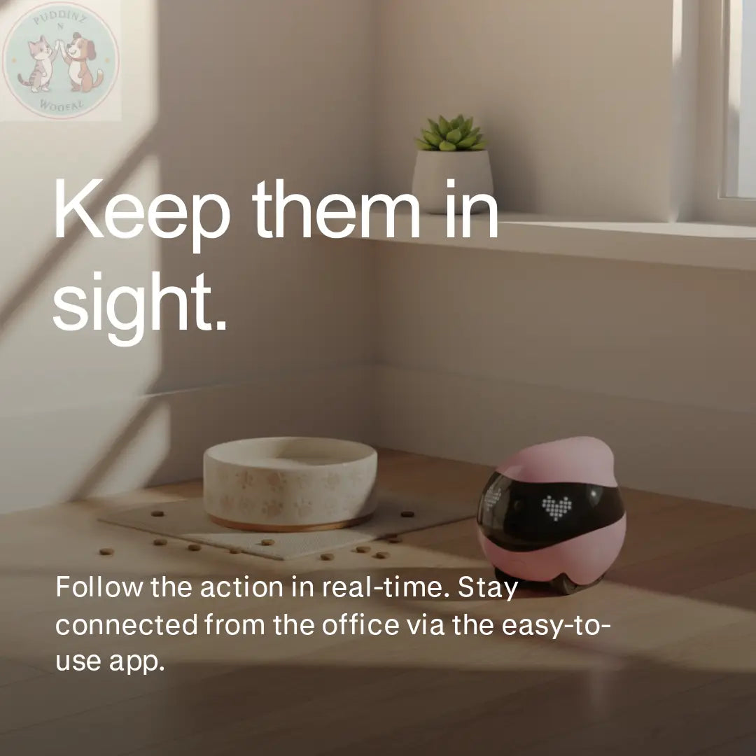 Enabot EBO AIR2 Pet Camera Robot - 2K Home Security Puddinz n Woofaz  Pet accessories Puddinz n Woofaz