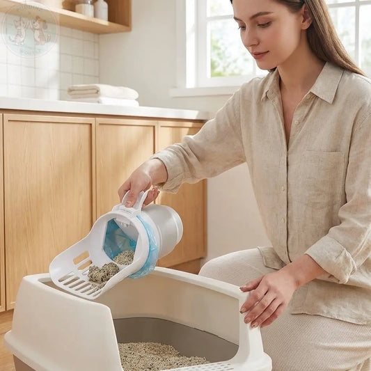 Large Portable Cat Sifter – Foldable Litter Scoop Puddinz n Woofaz   Puddinz n Woofaz