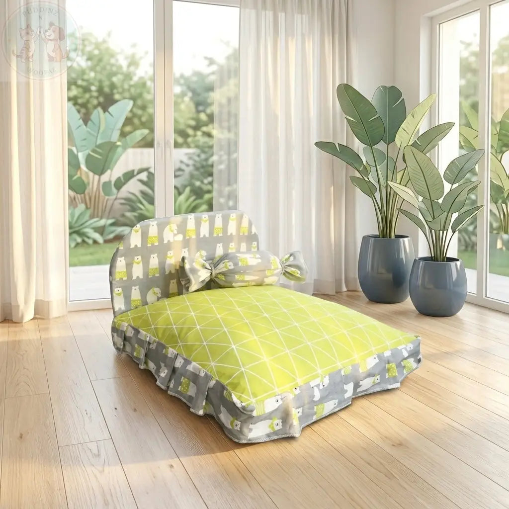 Luxury Dog Bed – Plush Comfort & Stylish Design Dogs Puddinz n Woofaz   Puddinz n Woofaz