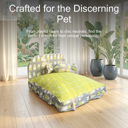 Luxury Dog Bed – Plush Comfort & Stylish Design Dogs Puddinz n Woofaz   Puddinz n Woofaz