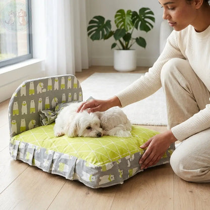 Luxury Dog Bed – Plush Comfort & Stylish Design Dogs Puddinz n Woofaz   Puddinz n Woofaz