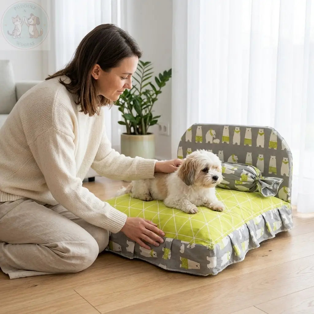 Luxury Dog Bed – Plush Comfort & Stylish Design Dogs Puddinz n Woofaz   Puddinz n Woofaz