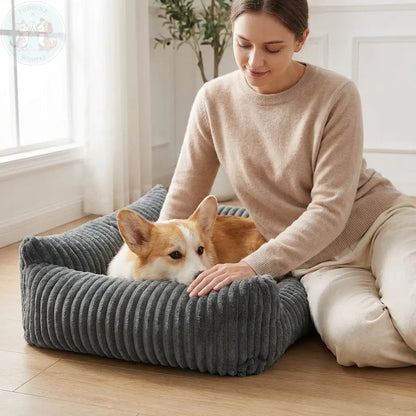 Orthopedic Dog Bed – Washable Memory Foam Pet Sofa Puddinz n Woofaz   Puddinz n Woofaz