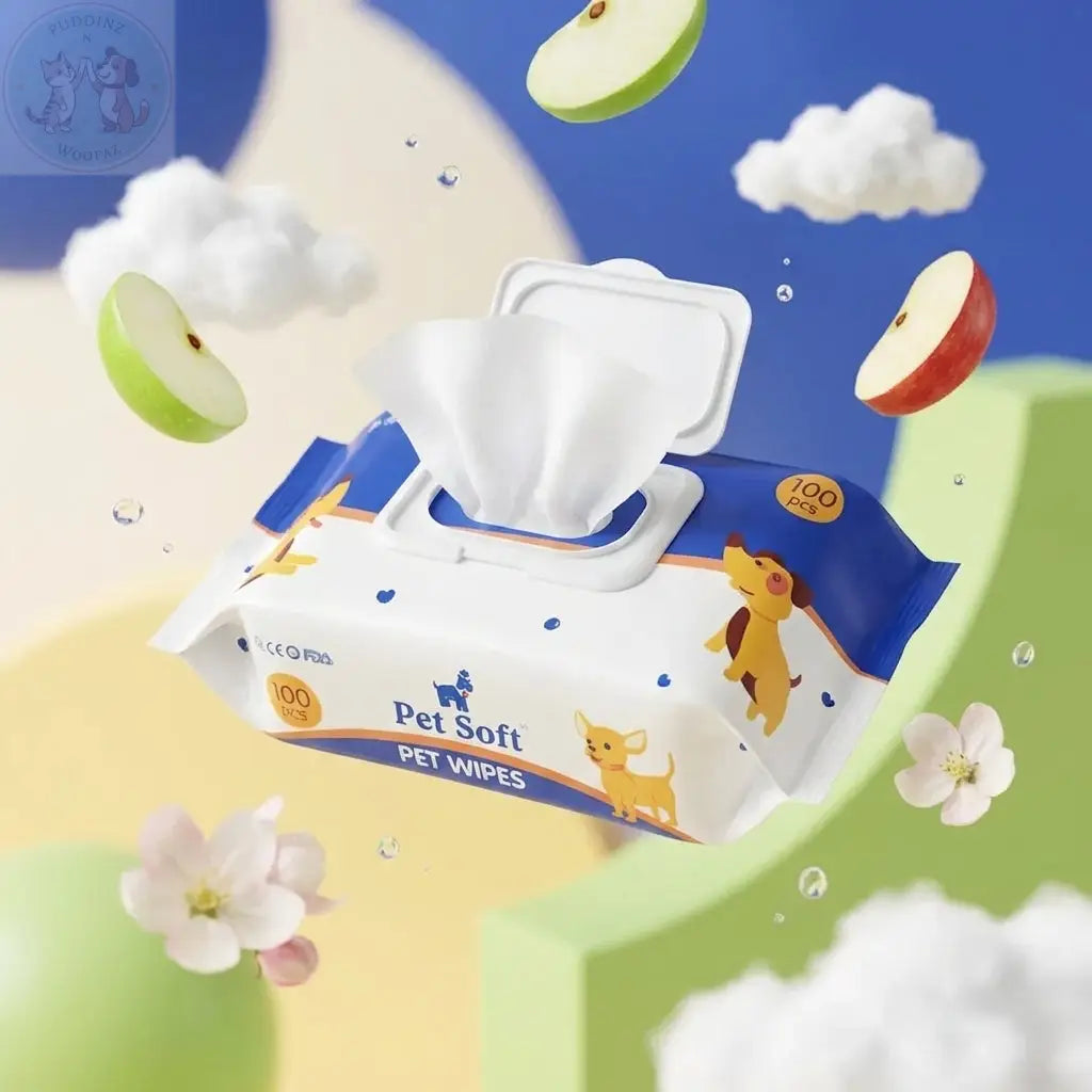 Pet Dog Wipes – Hypoallergenic Cleaning & Deodorizing Wipes for dog Puddinz n Woofaz   Puddinz n Woofaz