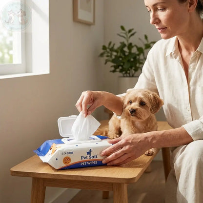 Pet Dog Wipes – Hypoallergenic Cleaning & Deodorizing Wipes for dog Puddinz n Woofaz   Puddinz n Woofaz