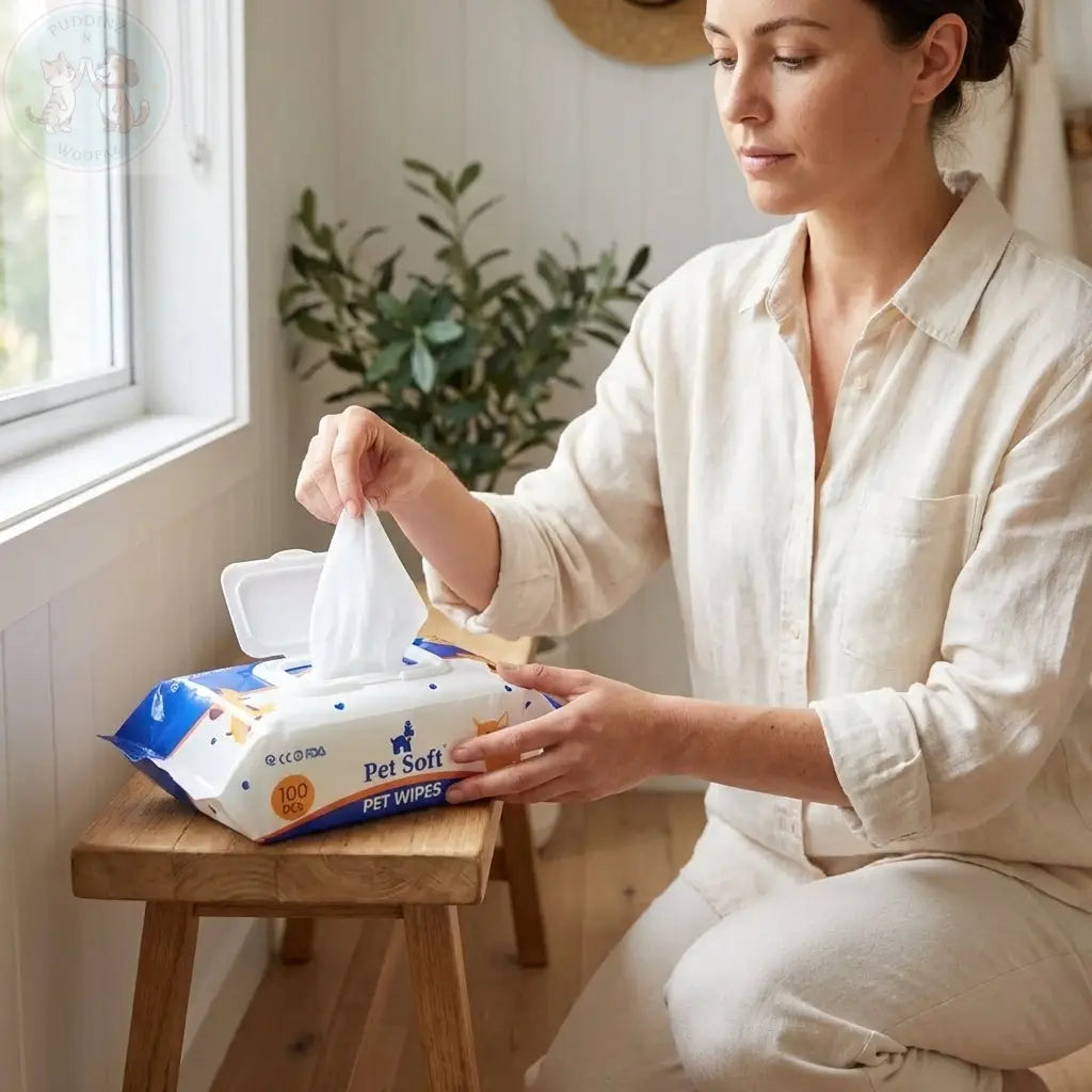 Pet Dog Wipes – Hypoallergenic Cleaning & Deodorizing Wipes for dog Puddinz n Woofaz   Puddinz n Woofaz