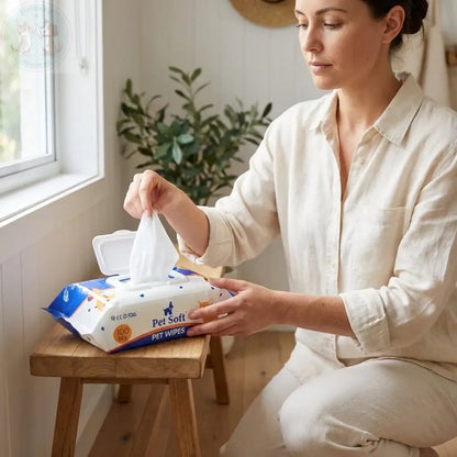 Pet Dog Wipes – Hypoallergenic Cleaning & Deodorizing Wipes for dog Puddinz n Woofaz   Puddinz n Woofaz