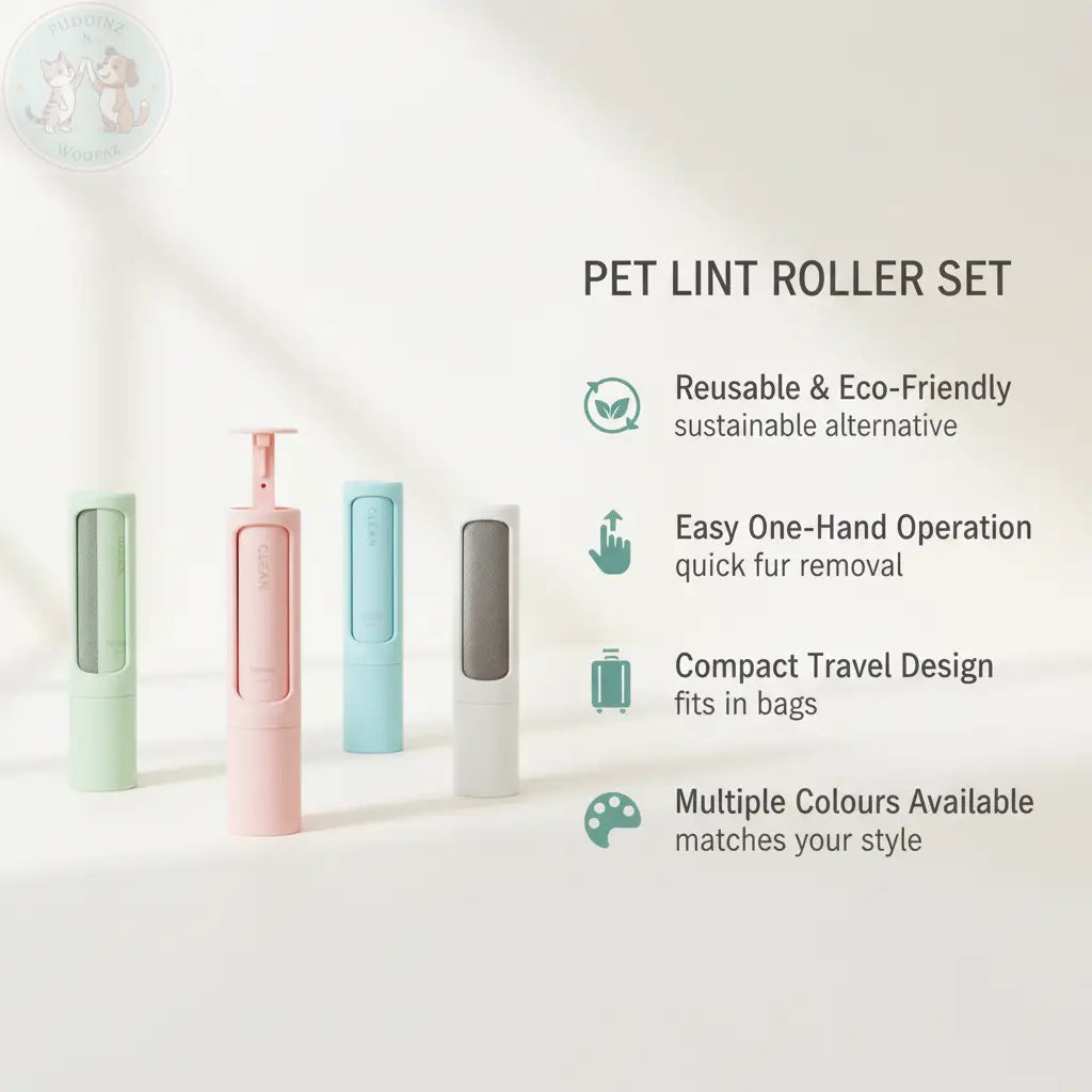 Premium Pet Lint Roller Infographic