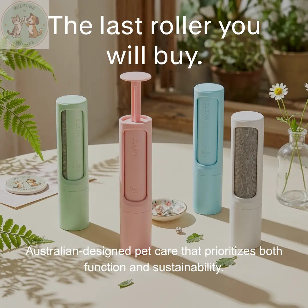 Pet Hair Remover Brush - Reusable Lint Roller Tool Puddinz n Woofaz  Pet Puddinz n Woofaz