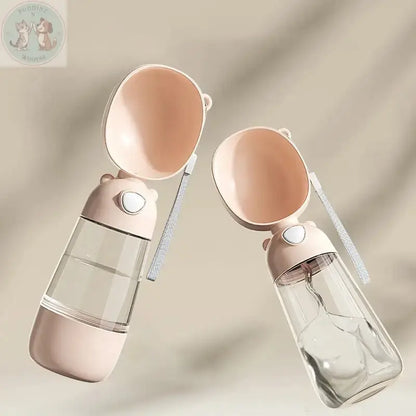 Portable Dog Water Bottle - Outdoor Travel Feeder Puddinz n Woofaz  Pet Puddinz n Woofaz