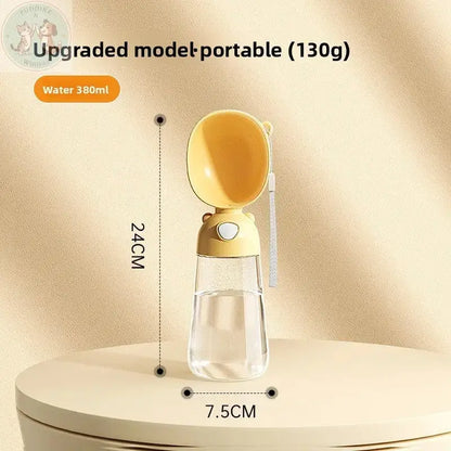Portable Dog Water Bottle - Outdoor Travel Feeder Puddinz n Woofaz  Pet Puddinz n Woofaz