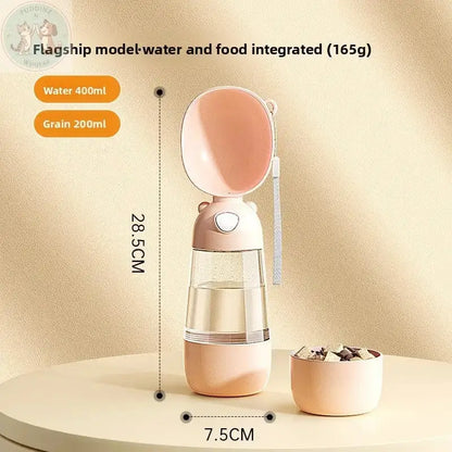 Portable Dog Water Bottle - Outdoor Travel Feeder Puddinz n Woofaz  Pet Puddinz n Woofaz