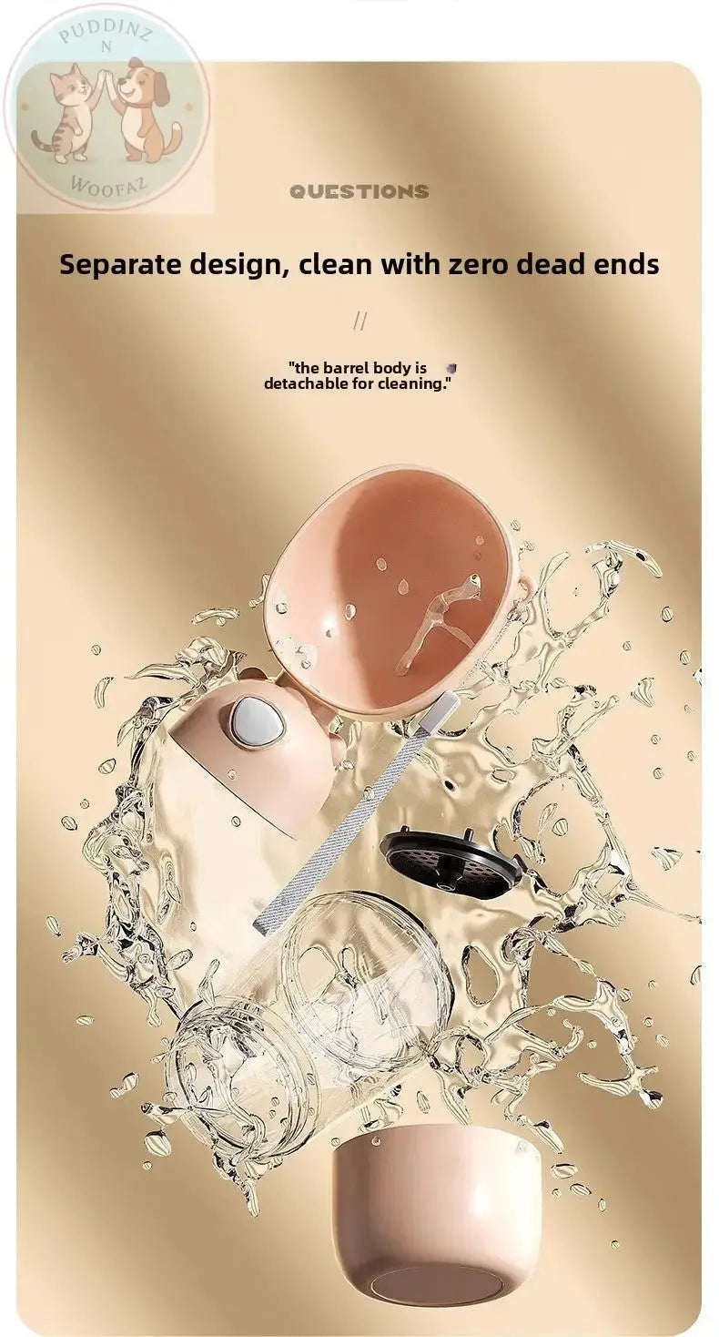 Portable Dog Water Bottle - Outdoor Travel Feeder Puddinz n Woofaz  Pet Puddinz n Woofaz